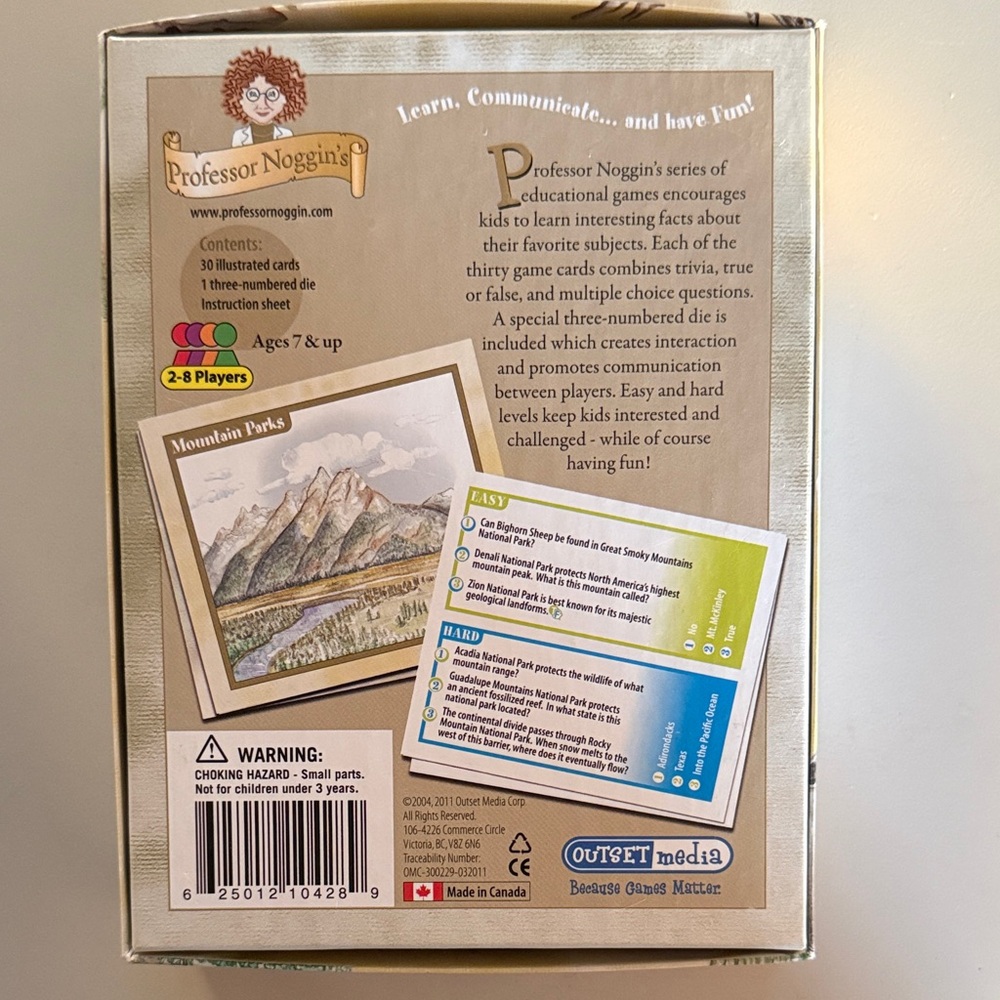 National Parks Card Game - Picture 2 of 3